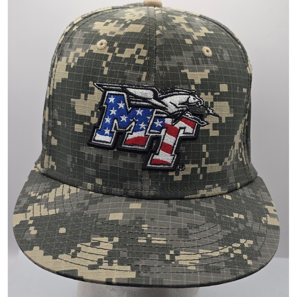 The Game Middle Tennessee Blue Raiders Digital Camo Hat Cap NCAA‎ Small MTSU